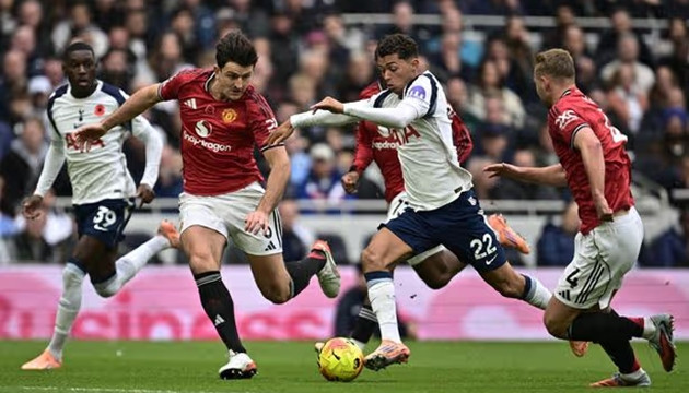 Harry Maguire trong màu áo Manchester United