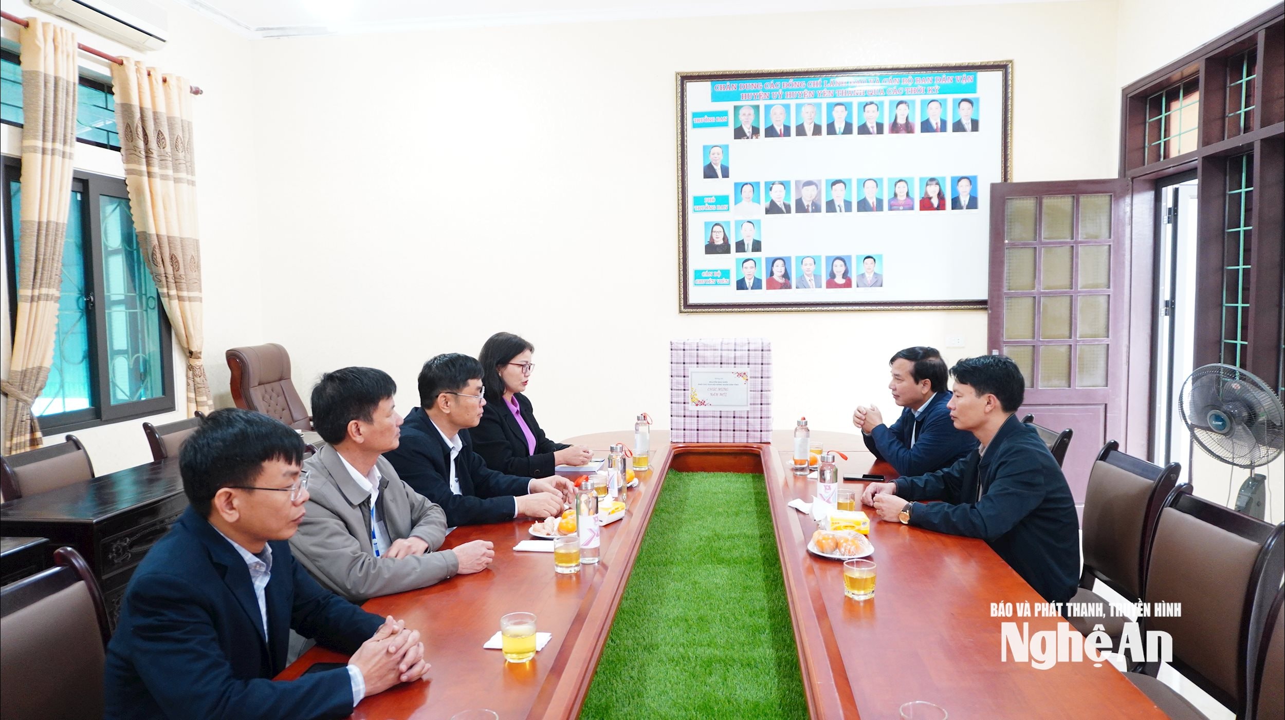 Thăm và tặng quà tại xã Yên Thành