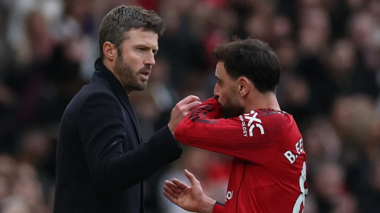 Carrick khẳng định vị thế Bruno.