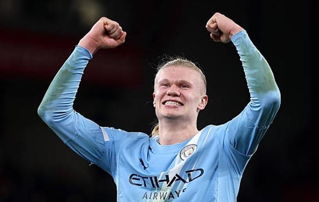 Erling Haaland tỏa sáng trong trận đấu tại Anfield