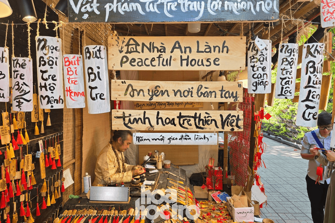Góc gửi điều lành cho du khách