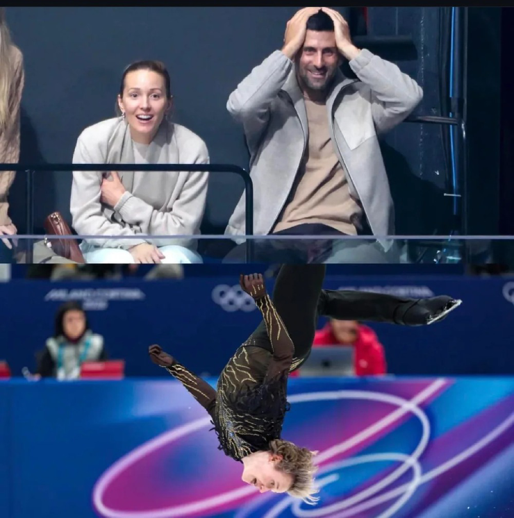 Djokovic và vợ không tin vào những gì họ chứng kiến tại Olympic 2026