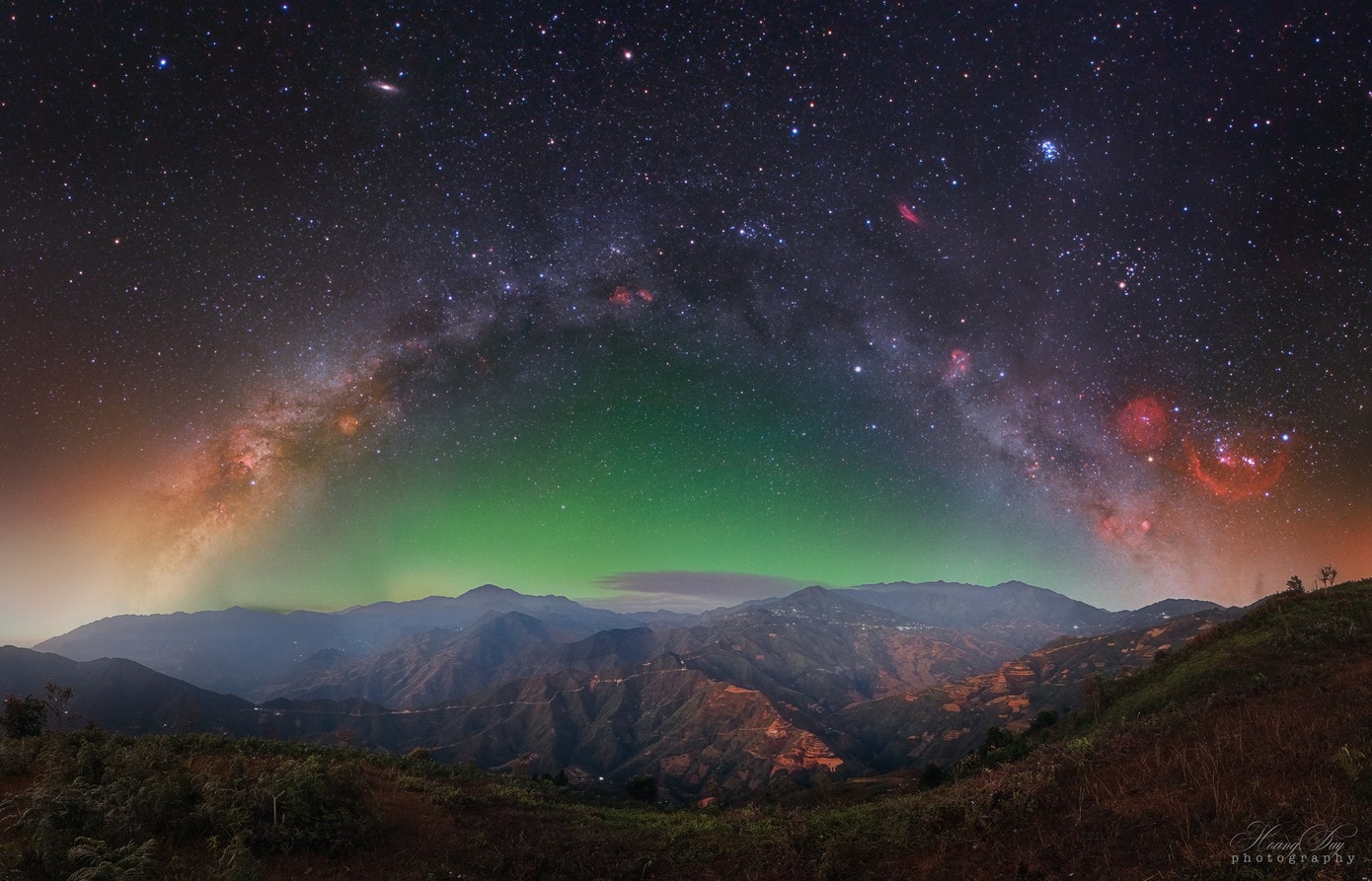 Ta Xua is more than just clouds: Experience the magical Milky Way and stargazing at night.