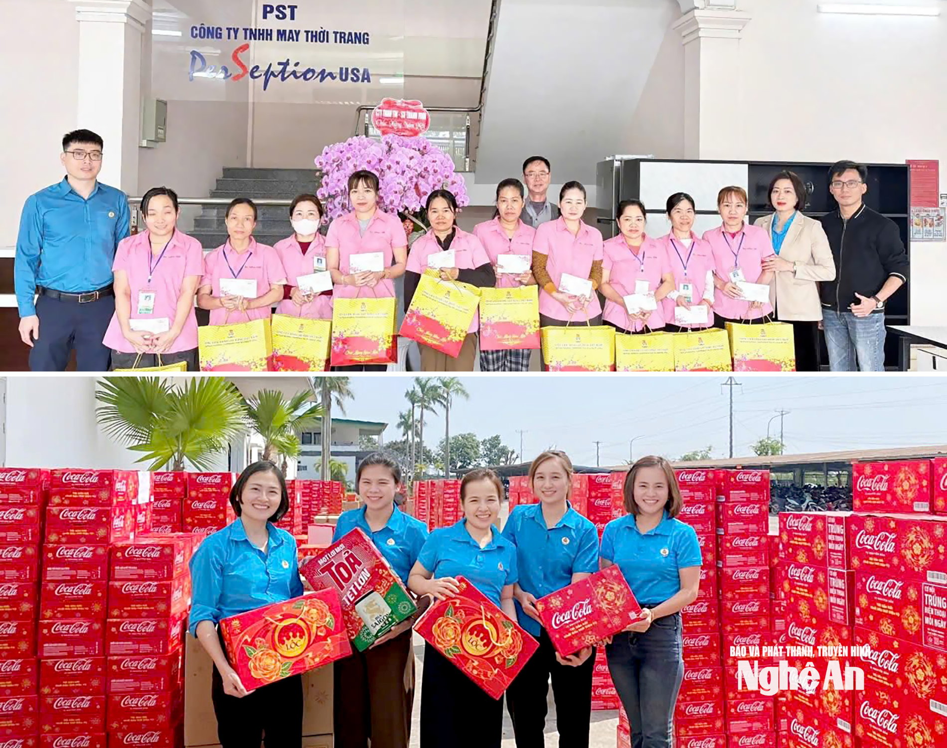 công nhân Nghệ An đón Tết Ảnh CSCC8