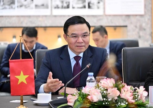 Quyền Bộ trưởng Bộ Công Thương Lê Mạnh Hùng đánh giá cao tiềm năng hợp tác năng lượng giữa Việt Nam và Na Uy.