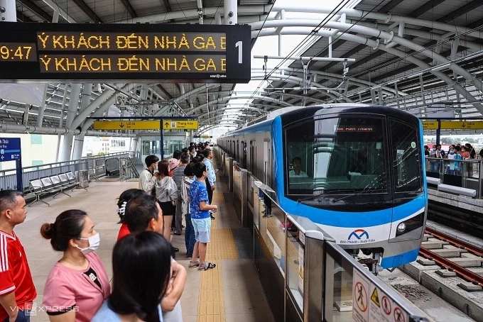 Tuyến Metro số 1 Bến Thành - Suối Tiên miễn phí vé trong hai ngày đầu năm