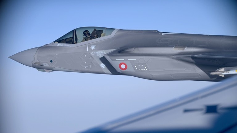 Máy bay chiến đấu F-35 của Không quân Đan Mạch tham gia sứ mệnh Arctic Sentry của NATO