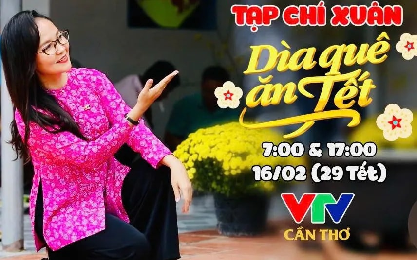 Đón xuân mới trên sóng VTV Cần Thơ