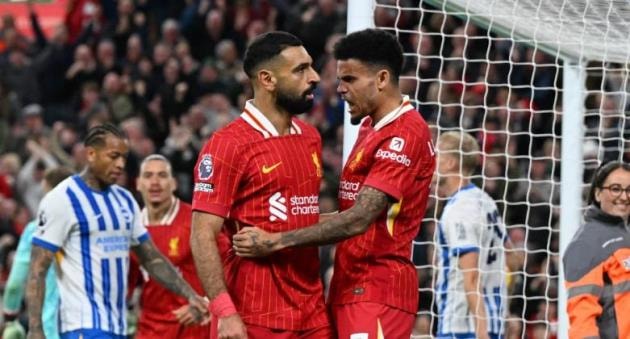Liverpool giành chiến thắng quan trọng trước Brighton mùa trước