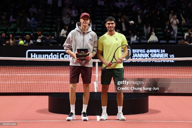 Alcaraz và Sinner chuẩn bị tranh tài tại giải quần vợt Qatar Open