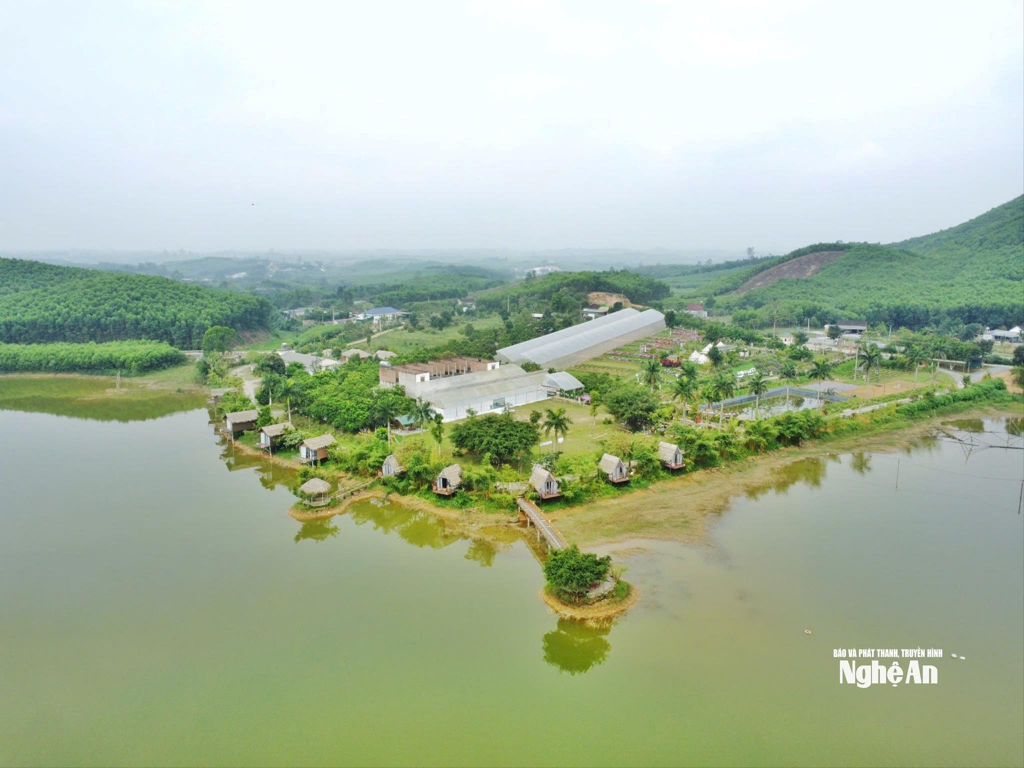 Khu du lịch sinh thái Hòn Mát vừa được công nhận đạt chuẩn OCOP 4 sao cấp tỉnh. Ảnh: Trọng Tấn