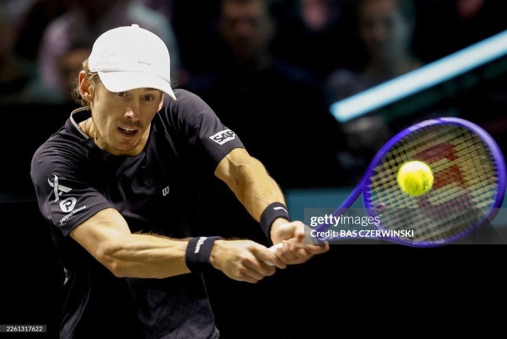 Alex De Minaur thể hiện phong độ ấn tượng trong trận chung kết Rotterdam Open 2026