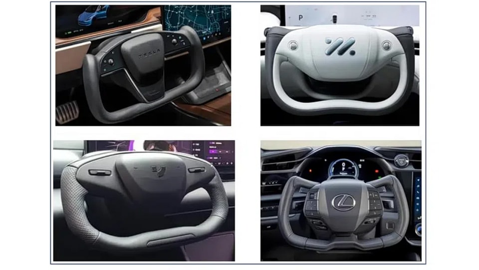 Vô lăng bán phần trên các xe Tesla Y, IM Motor, Jiyue và Lexus