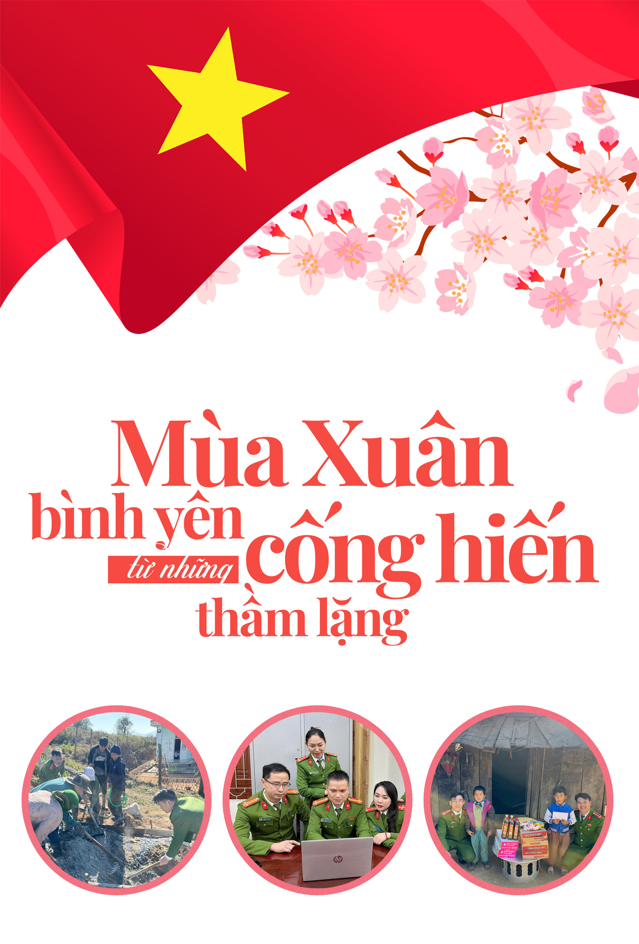 Mùa Xuân bình yên từ những cống hiến thầm lặng