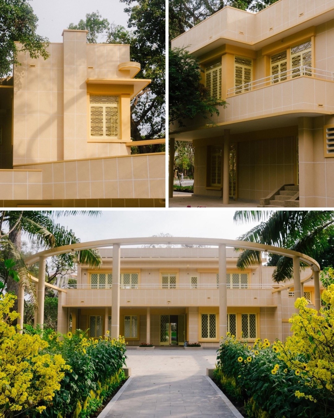 Kiến trúc biệt thự cổ tại công viên số 1 Lý Thái Tổ