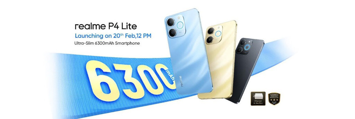 realme P4 Lite sở hữu thiết kế trẻ trung với ba phiên bản màu sắc