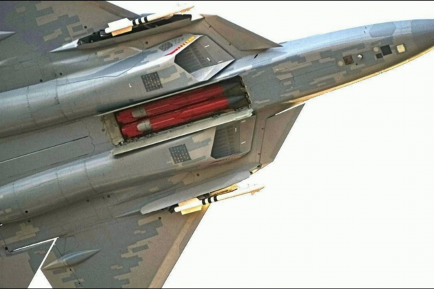 Tên lửa chống radar Kh-58UShKE tích hợp trên Su-57M