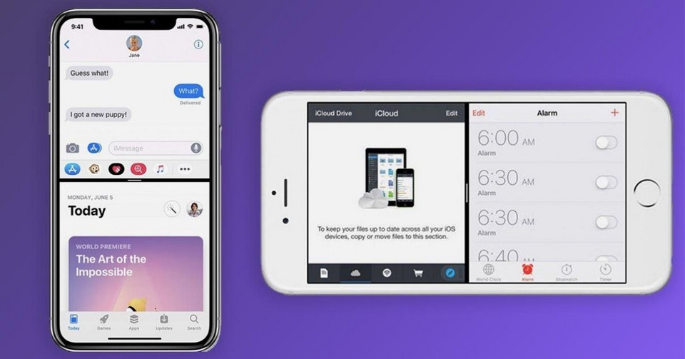 Chia đôi màn hình iPhone giúp xử lý đa nhiệm hiệu quả hơn
