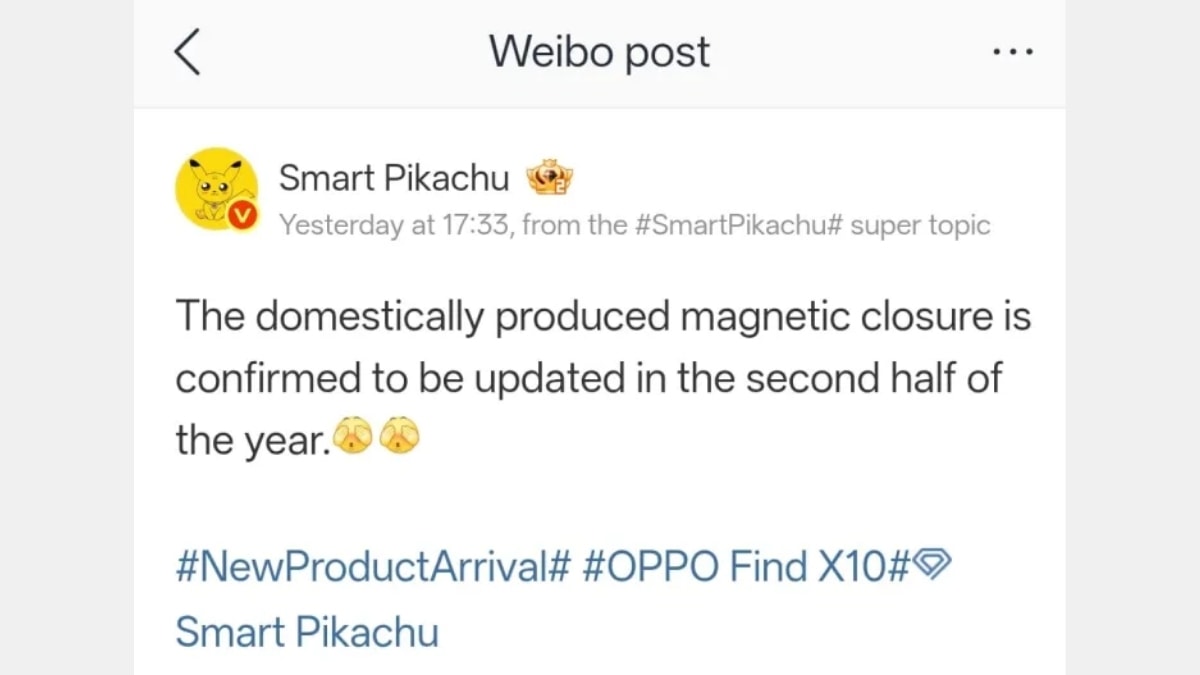 OPPO Find X10 dự kiến trang bị sạc nam châm từ tính tương tự MagSafe