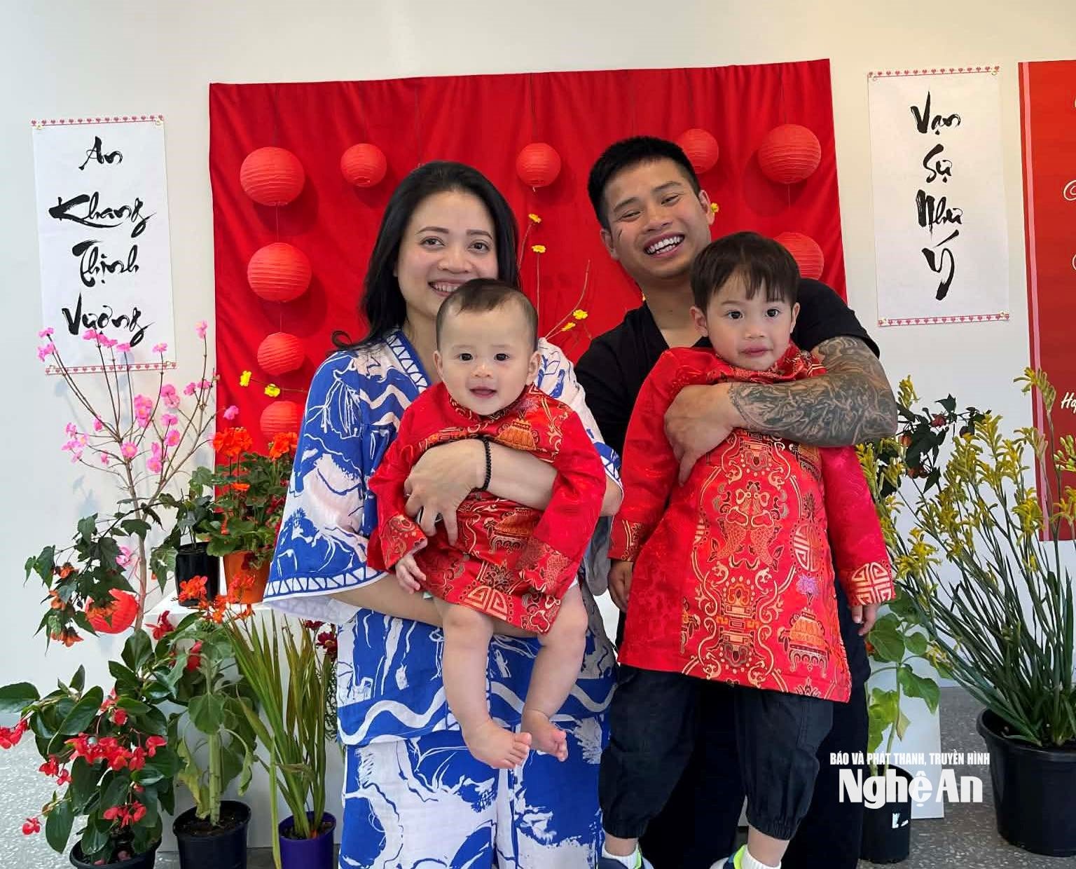đón Tết xa quê Ảnh NVCC