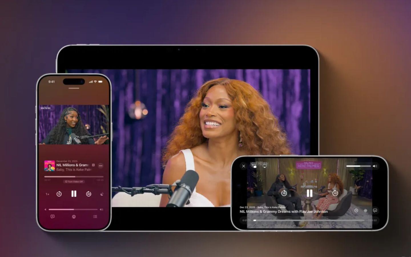 Nâng cấp video trên Apple Podcasts