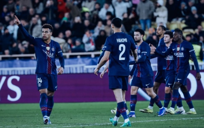 PSG giành chiến thắng nghẹt thở 3-2 trước Monaco tại Champions League.