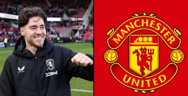 Tiền vệ Hayden Hackney của Middlesbrough đang nằm trong tầm ngắm của MU.
