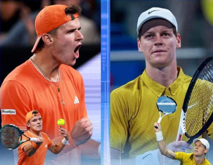 Jannik Sinner đối đầu với tài năng trẻ Mensik tại tứ kết