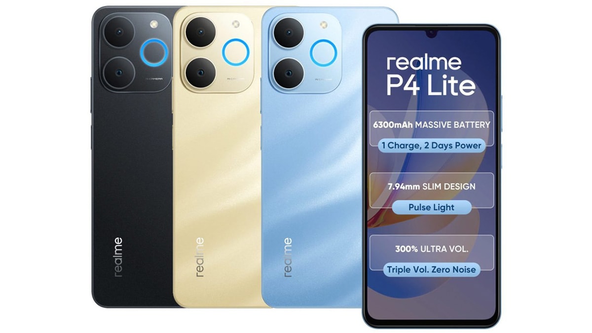 Các phiên bản màu sắc của realme P4 Lite 4G
