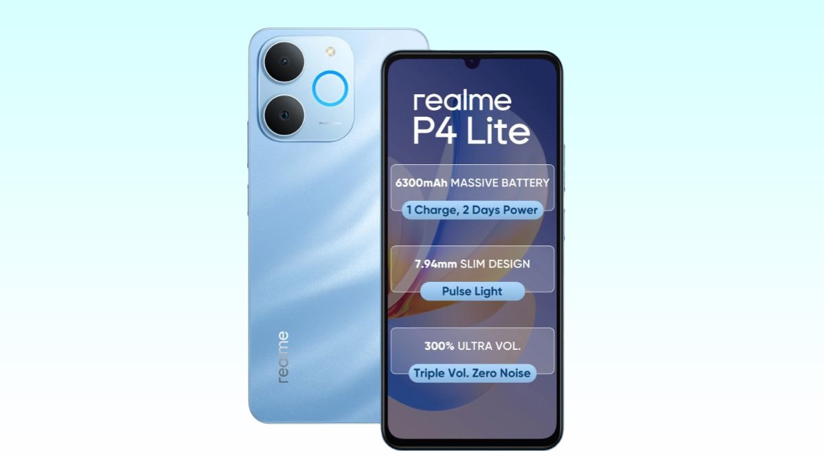 realme P4 Lite 4G ra mắt với thiết kế chắc chắn