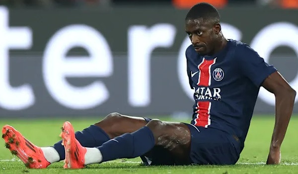 Chấn thương của Ousmane Dembele ảnh hưởng lớn đến sức mạnh tấn công của PSG.
