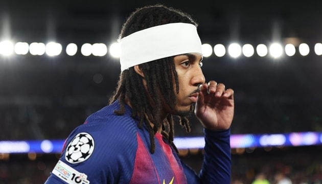 Hậu vệ Jules Kounde đóng vai trò then chốt trong hệ thống phòng ngự của Barcelona.