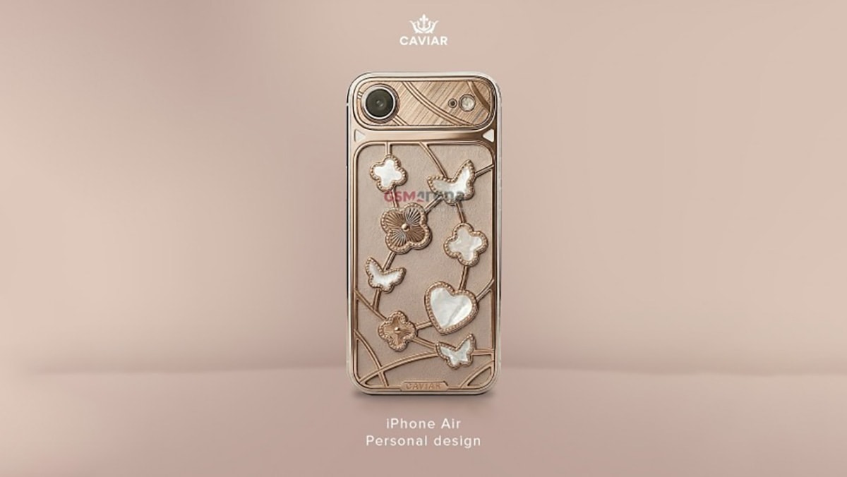 iPhone Air phiên bản tùy chỉnh xa xỉ từ Caviar