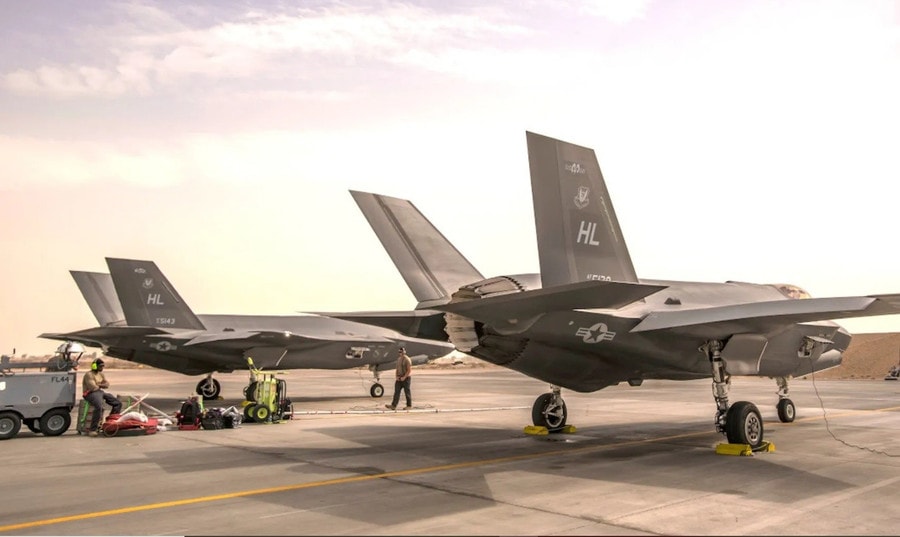 Tiêm kích F-35 của Mỹ tại Jordan