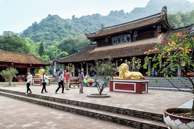 Chùa Thiên Trù. Ảnh: Đào Nguyên
