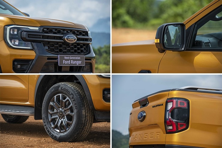 Cận cảnh đầu xe Ford Ranger 2026