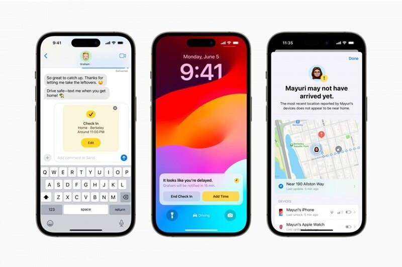 Hệ điều hành iOS trên iPhone 15 Plus duy trì độ ổn định cao