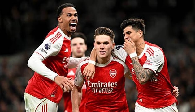 Viktor Gyokeres tỏa sáng trong trận đấu với Tottenham Hotspur.