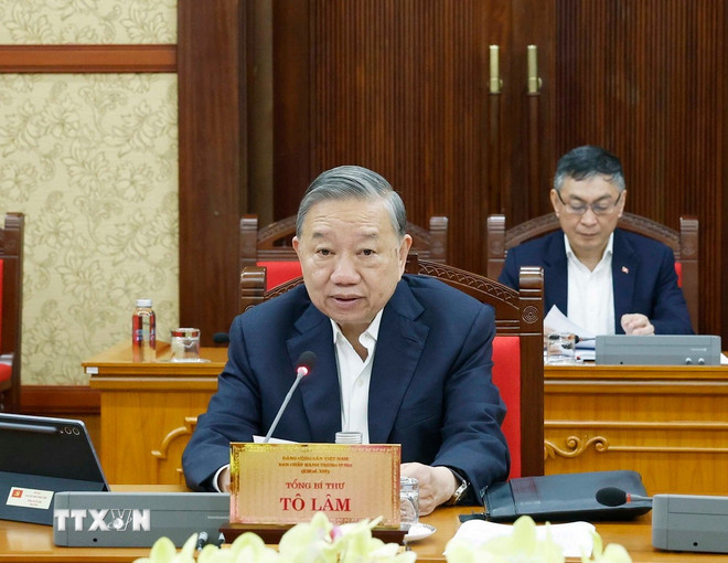 Tổng Bí thư Tô Lâm: Tuyệt đối không xảy ra tình trạng du Xuân kéo dài, lơ là nhiệm vụ- Ảnh 1.