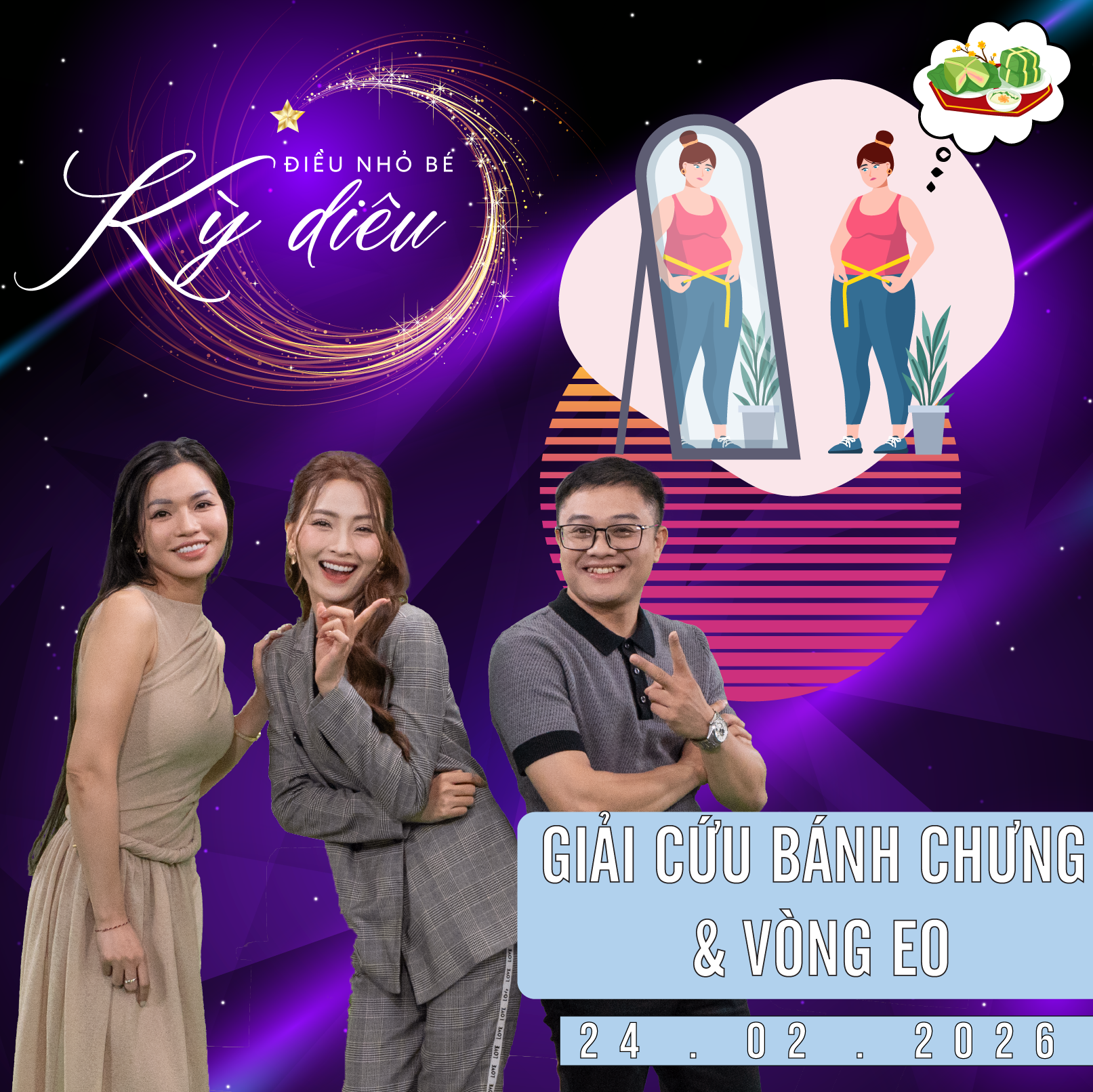 Poster chương trình Điều nhỏ bé kỳ diệu phát sóng trên VTV3