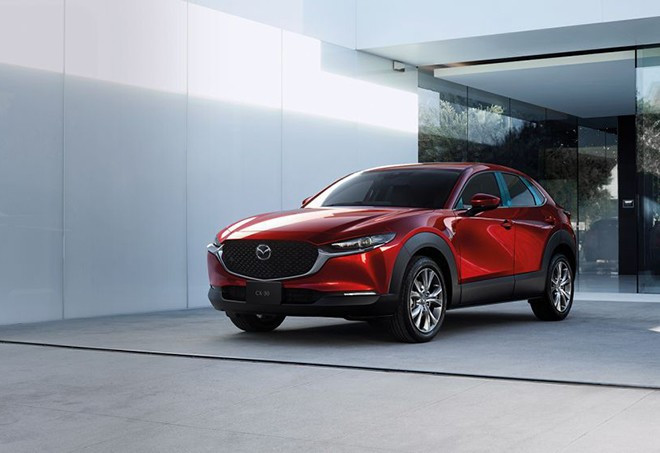 Thiết kế đầu xe Mazda CX-30 2026