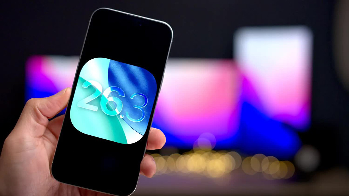 Apple vừa phát hành iOS 26.3 cách đây không lâu