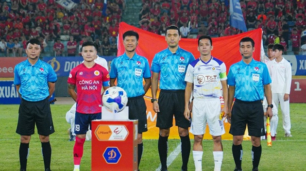 Trận derby giữa Hà Nội FC và Công an Hà Nội luôn diễn ra căng thẳng.