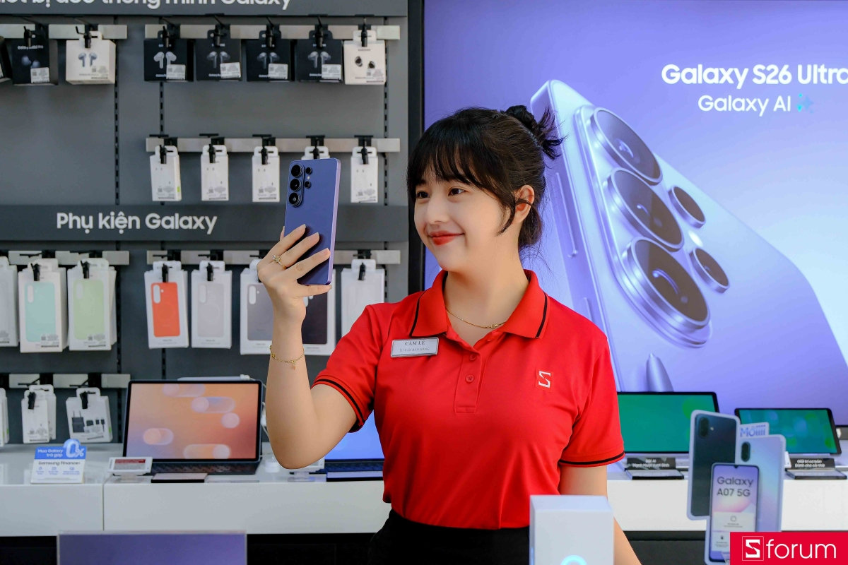 Tính năng chỉnh sửa ảnh bằng AI trên Galaxy S26