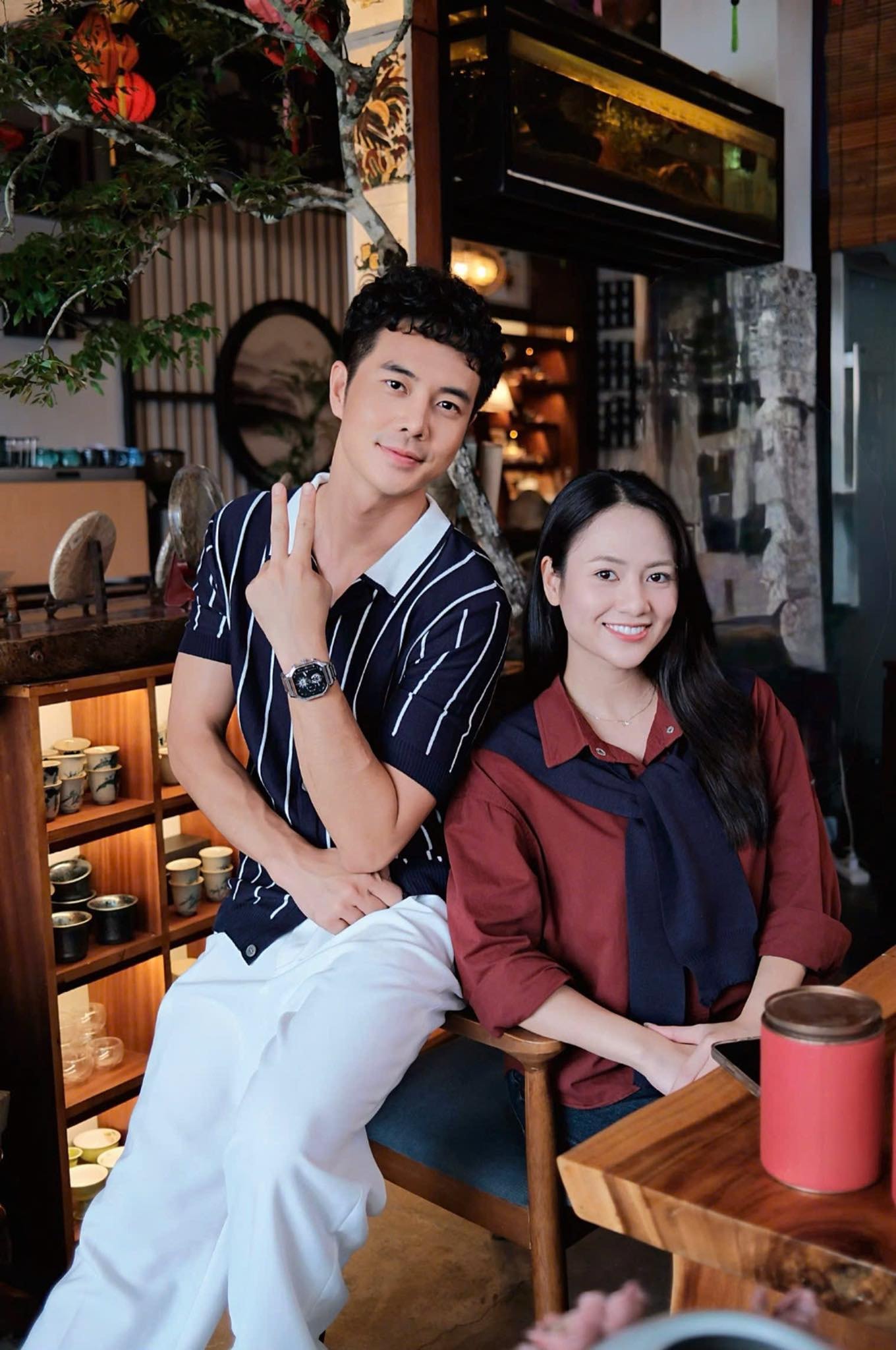 Đức Hiếu và Việt Hoa trong Gió ngang khoảng trời xanh
