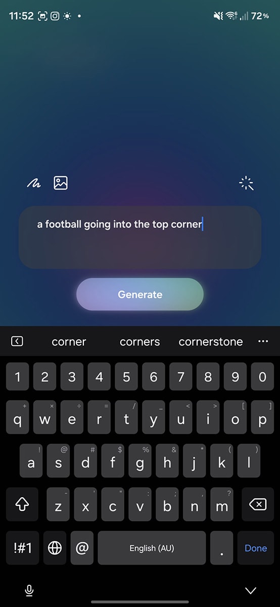 Truy cập Creative Studio trực tiếp từ ứng dụng Samsung Notes