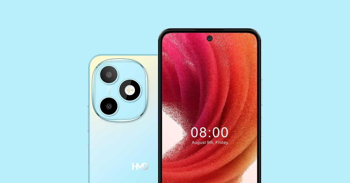 Cận cảnh cụm camera 50MP trên HMD Luma 4G