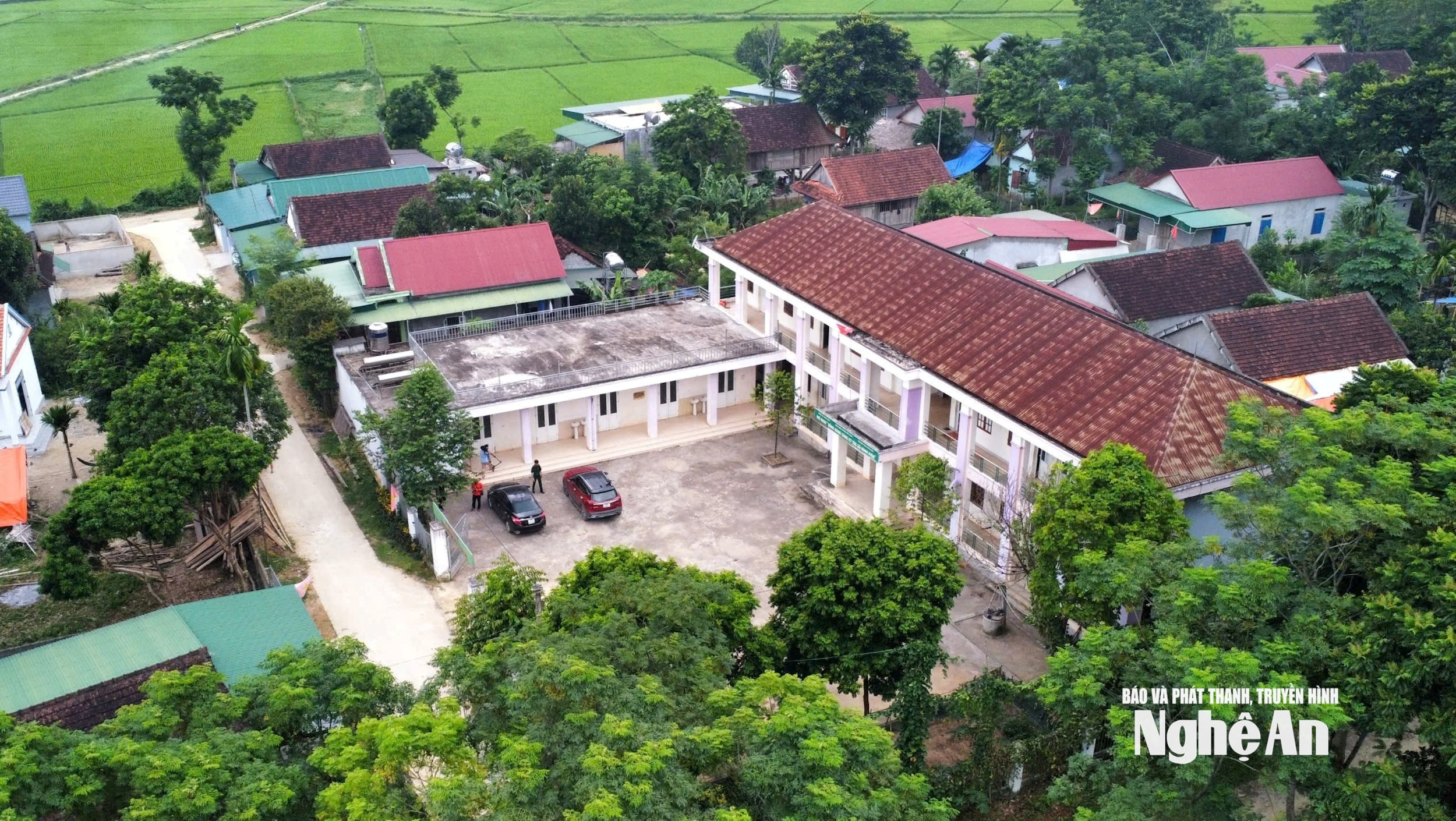Ký túc xá vùng biên ở Môn Sơn đã trở thành ngôi nhà thứ hai của các em học sinh Đan Lai. Ảnh Thành Cường