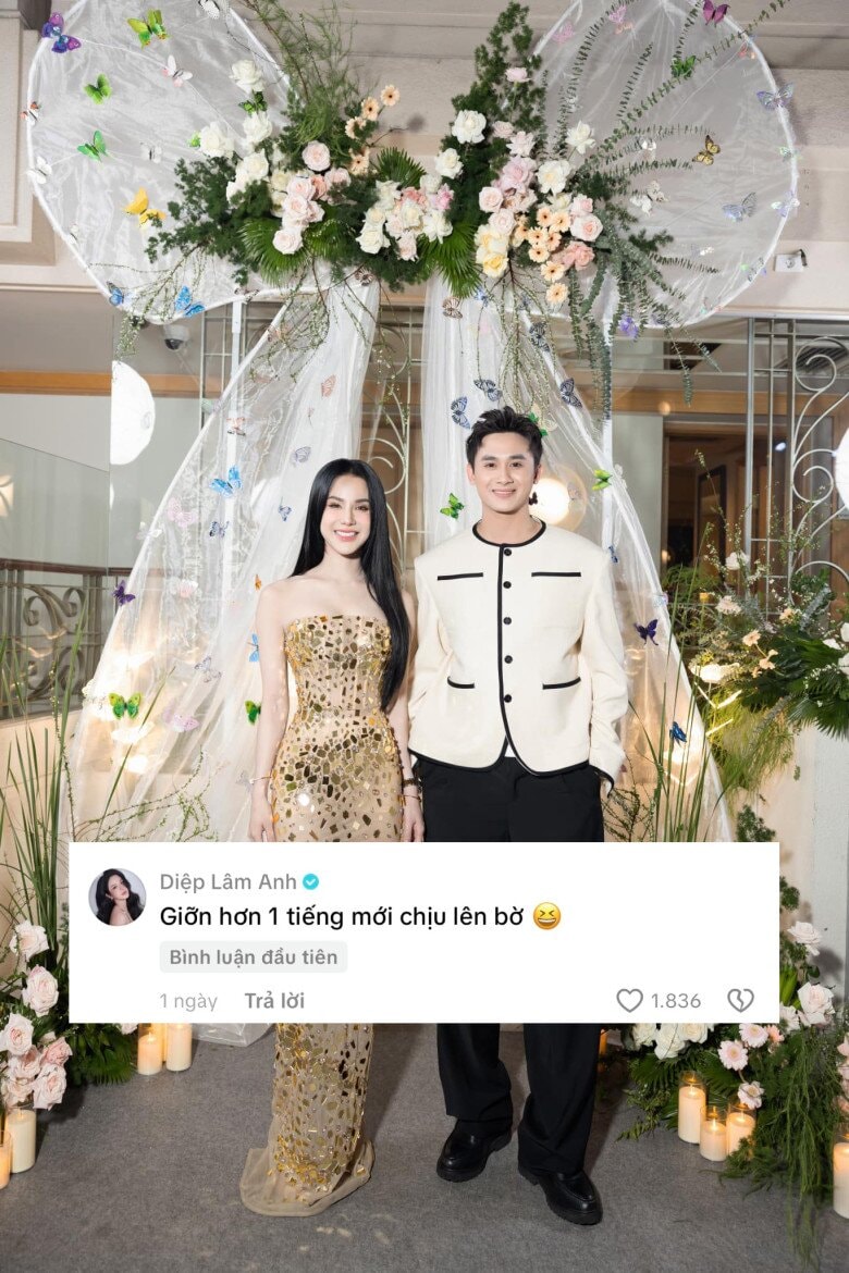 Diệp Lâm Anh hạnh phúc nhận xét về khoảnh khắc chơi đùa dưới biển của 3 chú cháu.