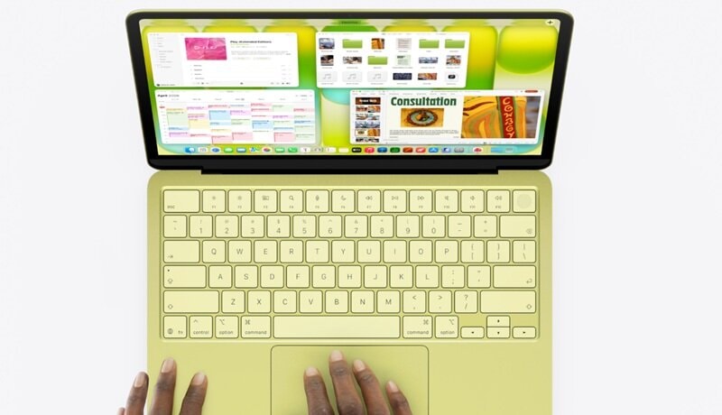 Bàn phím và bàn di chuột MacBook Neo